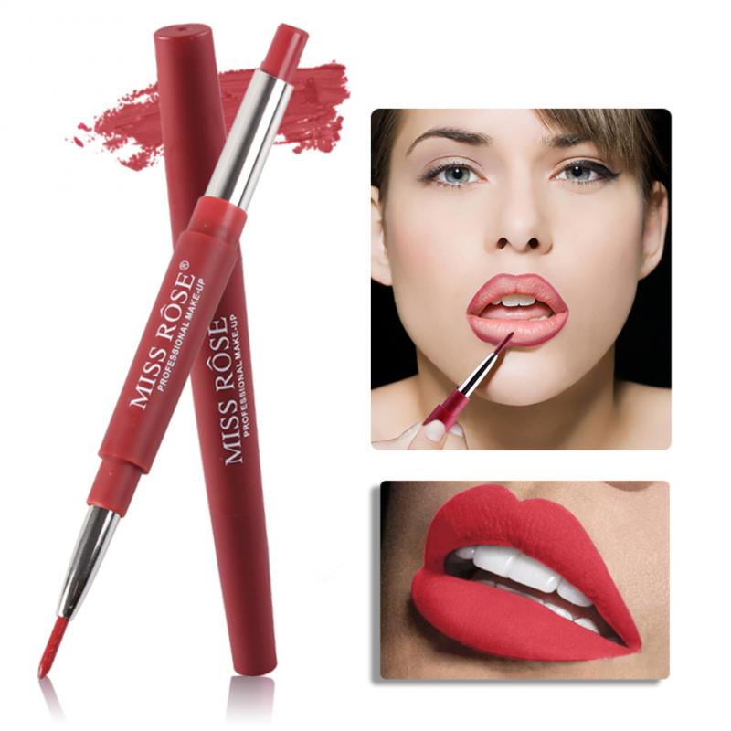 Miss Rose 2 in 1 Lip Liner and Lipstick pack of 4