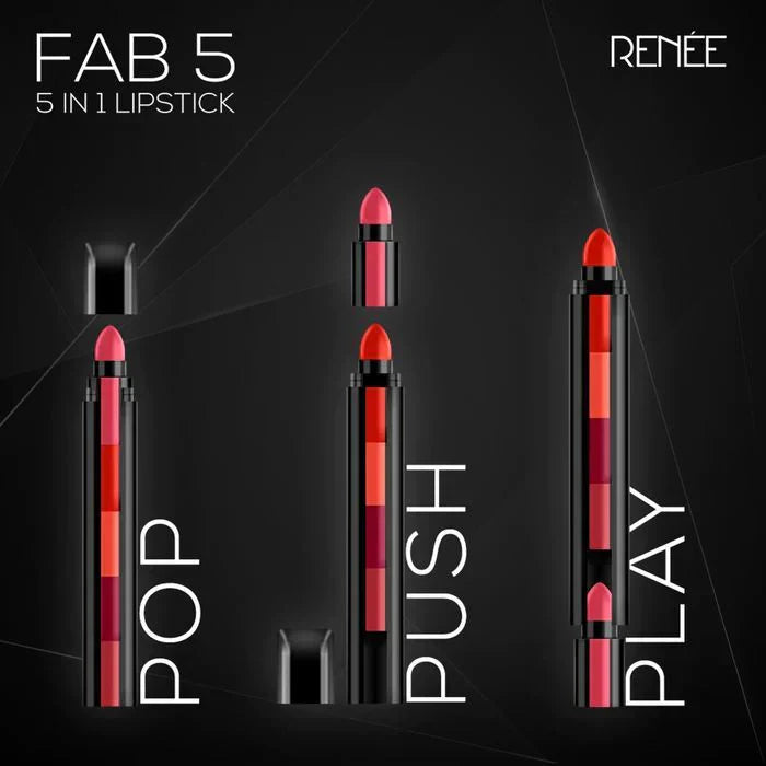 5 in 1 Lipsticks (Buy 1 Get 1 FREE) – Limited time Offer !