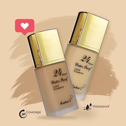 Kashee's Foundation 24 hours Waterproof